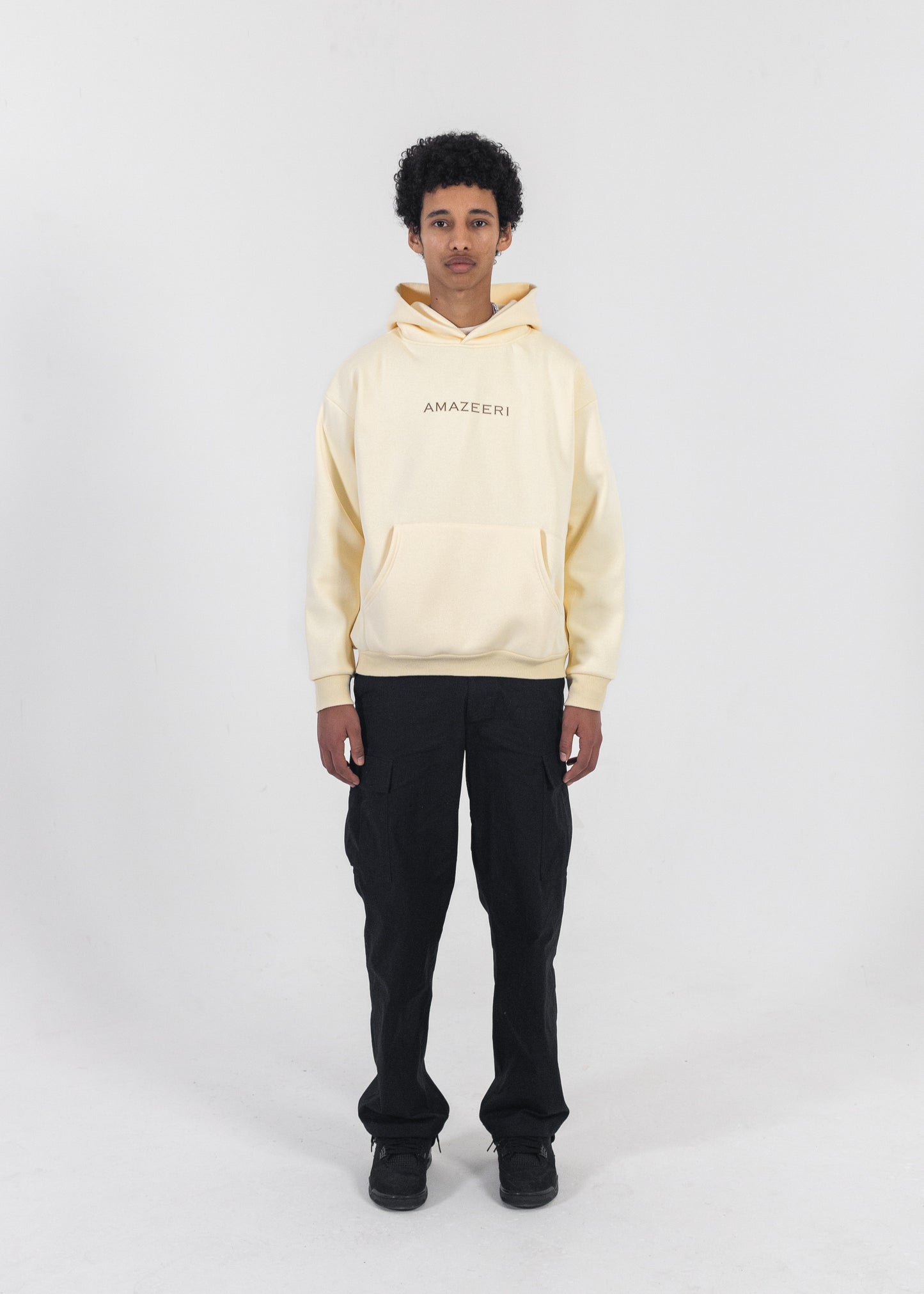 Cream Hoodie