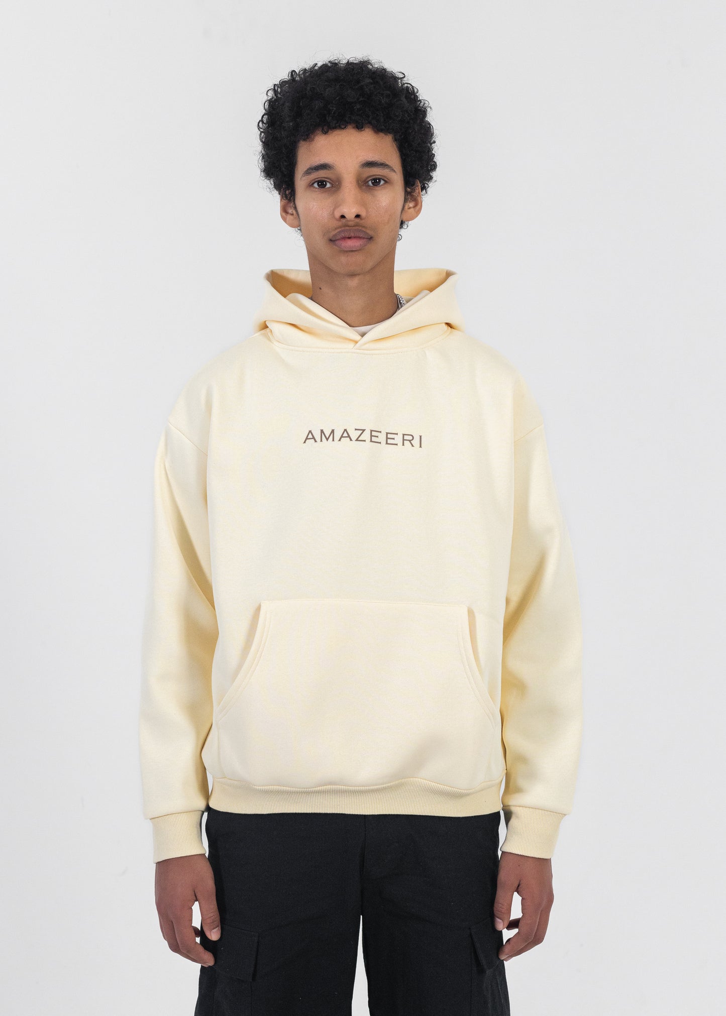 Cream Hoodie