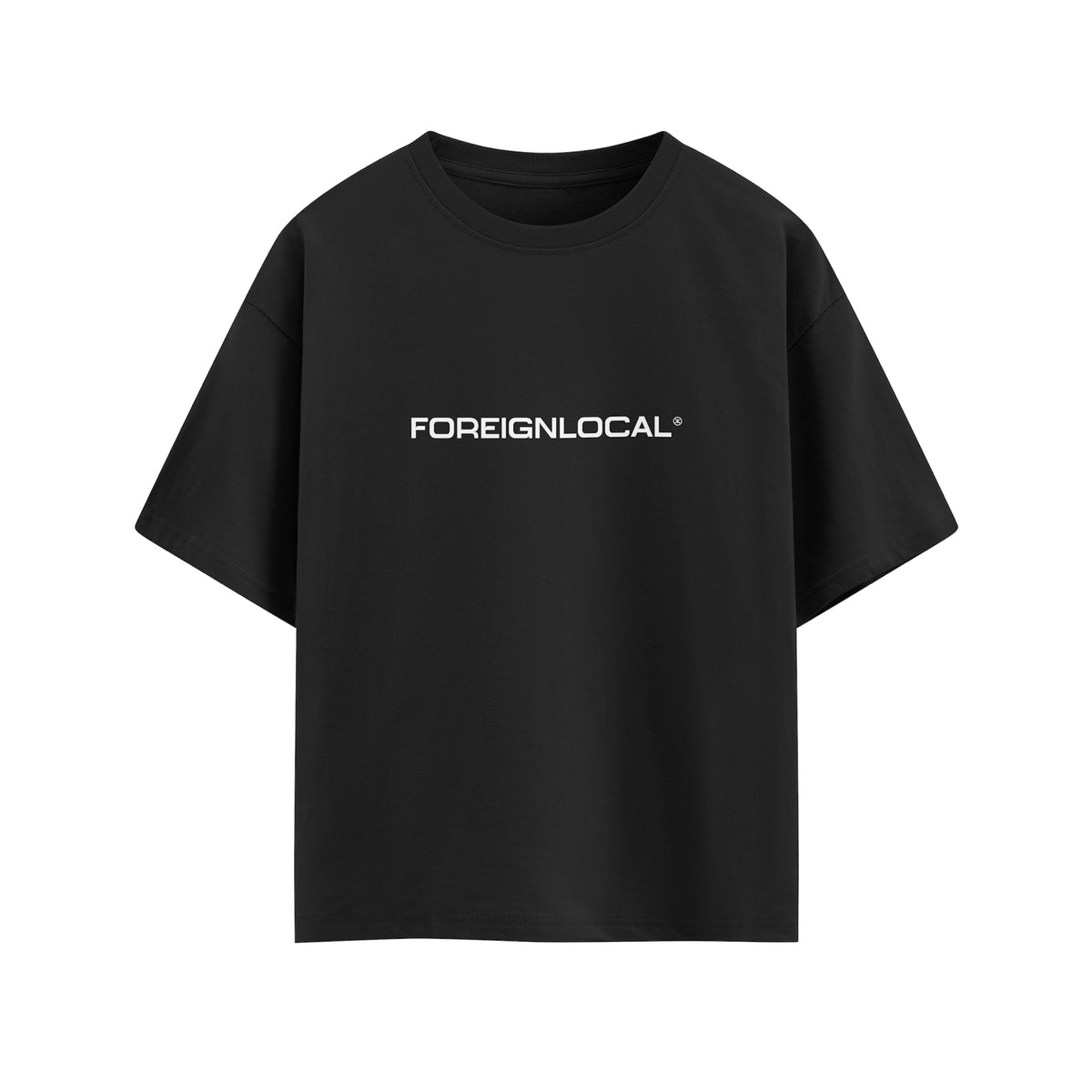 FOREIGNLOCAL TEE [BLACK]