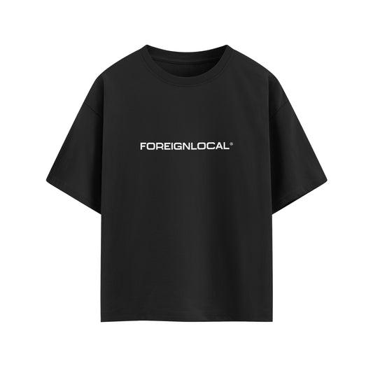 FOREIGNLOCAL TEE [BLACK]