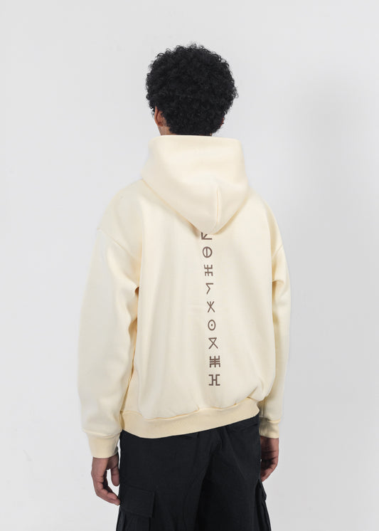 Cream Hoodie