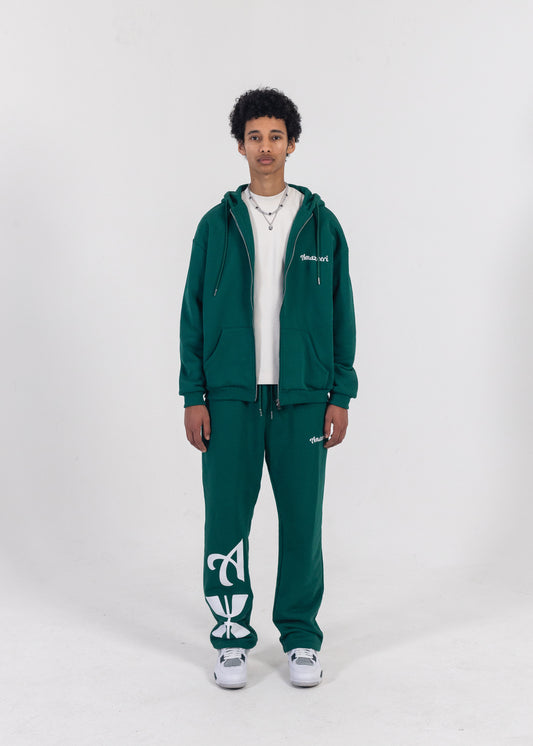 FULL TRACKSUIT - PINE GREEN