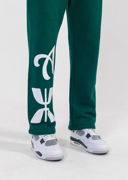 Pine Green Tracksuit Bottoms